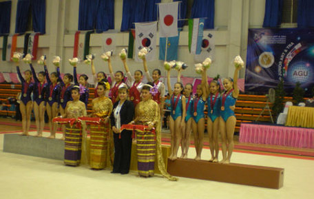 12th Junior Artistic and Trampoline Gymnastics Asian Championships, Suphanburi