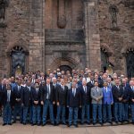 EDINBURGH, SCOTLAND - JUNE 29: Members of the ICC Council pose for a photograph at the Scottish National War Memorial at Edinburgh Castle on June 29, 2016 in Edinburgh, Scotland. (Photo by Mark Runnacles-IDI/IDI via Getty Images) ***Local Caption***