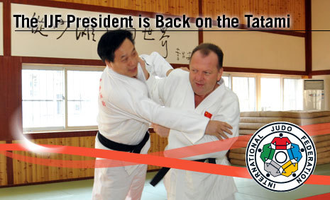 IJF President, Marius L. Vizer Back on the Tatami