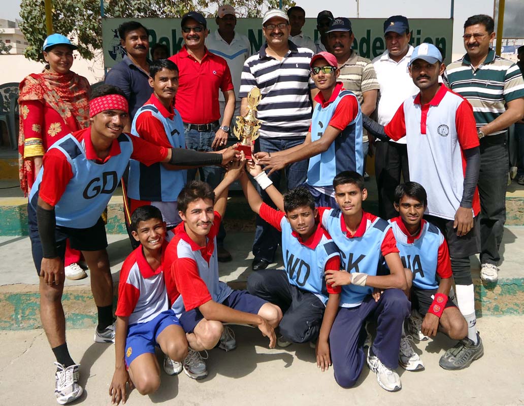 Sindh Netball team won the Pakistan Day Exhibition Netball Match