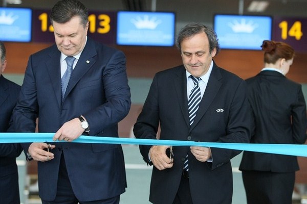 UEFA President visits Lviv and Warsaw
