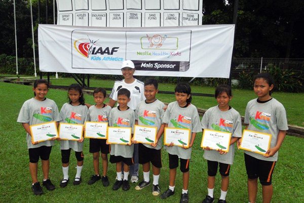 IAAF/Nestlé Kids’ Athletics Programme developing fast