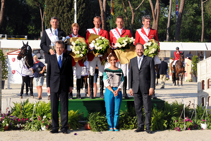 FEI Nations Cup™ 2012 – Round 2 – Convincing win for Germany in Rome
