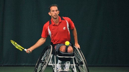 Paralympic Tennis Test Event begins at Eton Manor