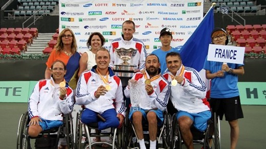 BNP Paribas World Team Cup wheelchair tennis event