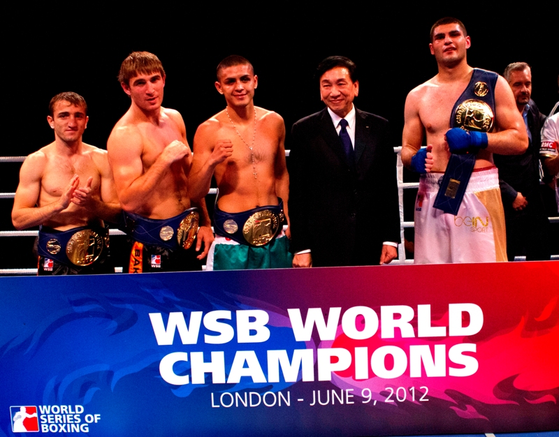 Five boxers crowned WSB World Champions at ExCeL London