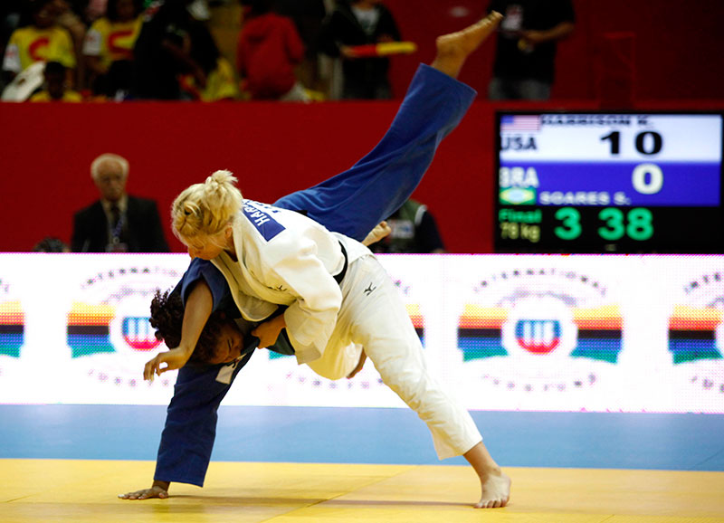 Surprise PENALBER, Judo Grand Slam Rio 2012