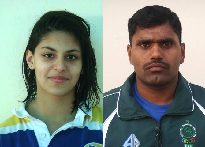 Two Pakistani Swimmers selected by the FINA