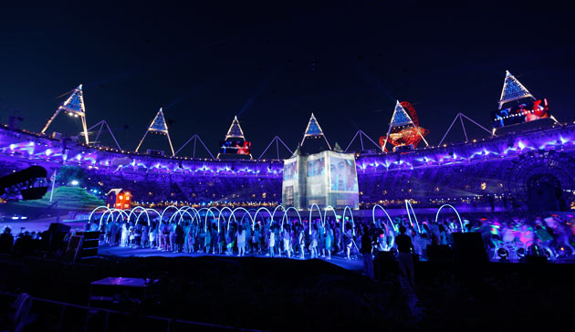 London Olympic 2012 Games officially open
