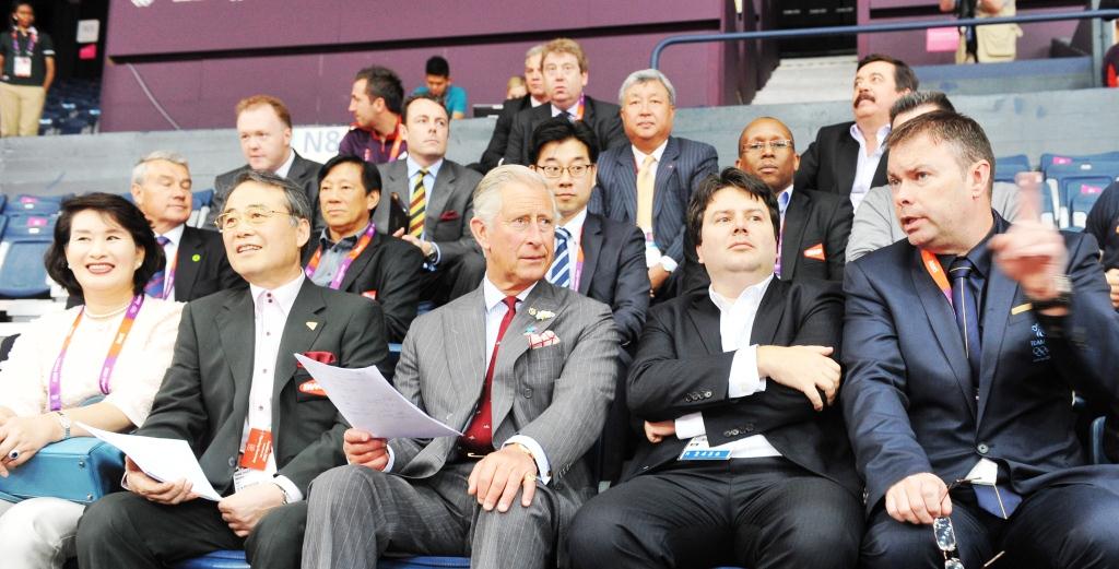 Royal visit crowns badminton’s first day