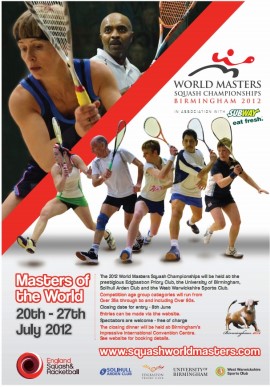 Hosts England to Contest World Masters Finals