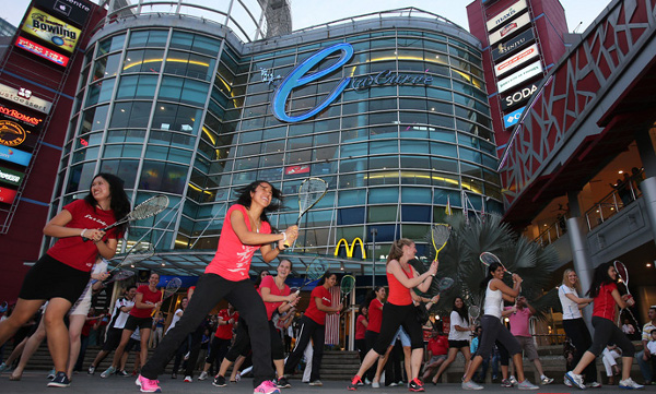 Squash Flashmob Hits Malaysia