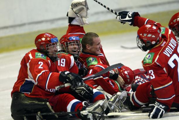 Russia claim gold at 2012 IPC Ice Sledge Hockey
