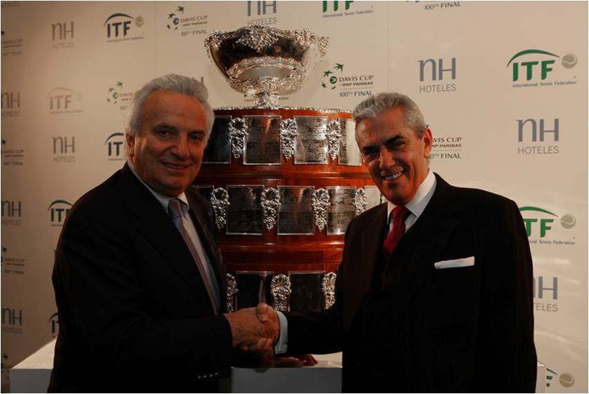 NH Hoteles extends sponsorship of Davis Cup by BNP Paribas