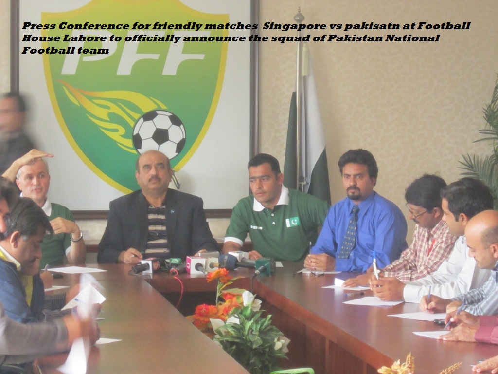 PFF Press Conference at PFF House Lahore