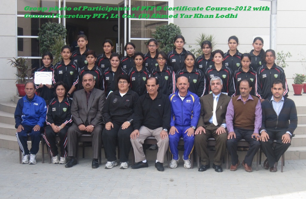 PFF D Certificate Coaching Course-2012