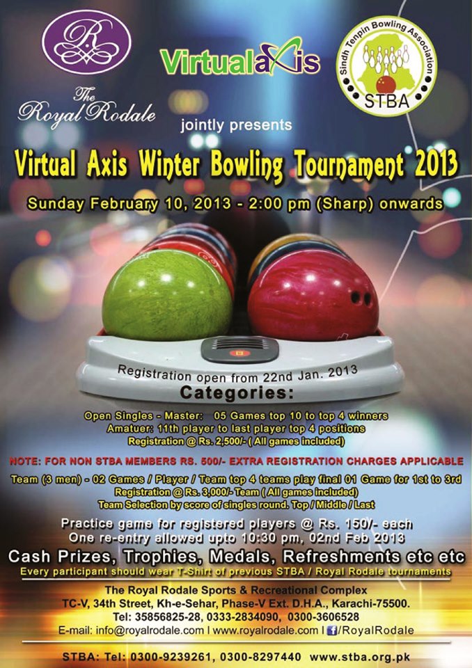 Virtual Axis Winter Bowling Tournament 2013