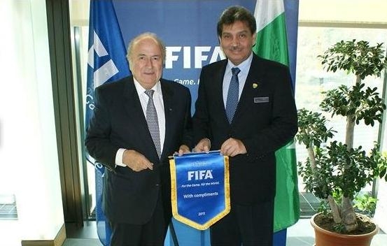 President FIFA hails the efforts of Faisal Saleh Hayat