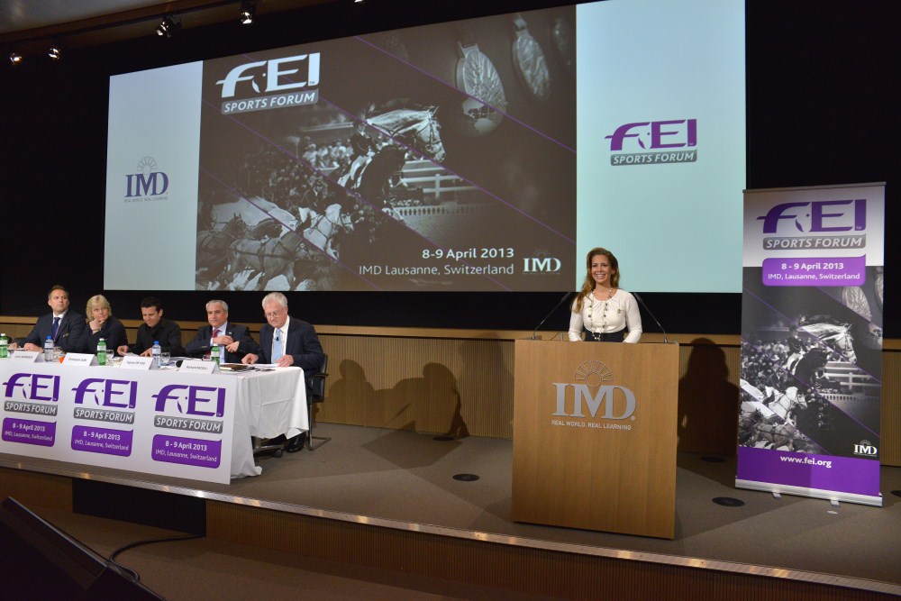 FEI Sports Forum opens with debate