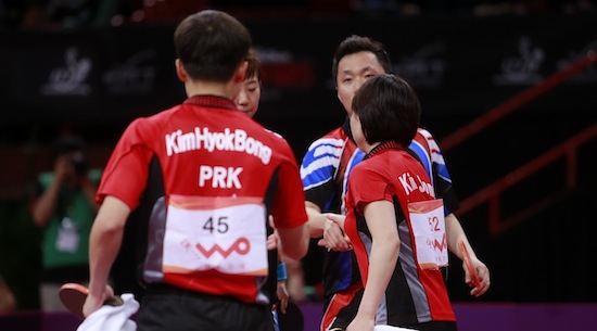 DPR Korea & Korea Republic Break Barriers with Table Tennis