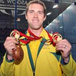 David Palmer bows out with double gold