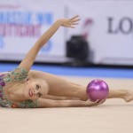 Yana Kudryavtseva and Margarita Mamun (RUS) take first two titles at Rhythmic Gymnastics Worlds