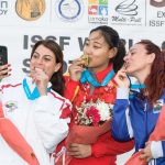 Wang scores the new women’s Trap world record, beating Bassil and Perilli in Larnaka