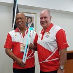 The Gold Coast 2018 Queen’s Baton Relay arrives in to The Bahamas to celebrate the Commonwealth Youth Games