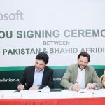Shahid Afridi Foundation and Microsoft Join Hands to empower Youth