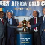 New Rugby Africa Gold Cup’s perpetual trophy – a Rugby World Cup qualifier – unveiled today at AIPS congress in Brussels
