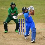 Sharma shines again with fourth World Cup century