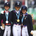 Americans turn the tables to take Dressage Individual gold and bronze Canada scoops the silver