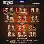 Title fight, rising stars and 16 nations represented at BRAVE CF 29’s blockbuster card
